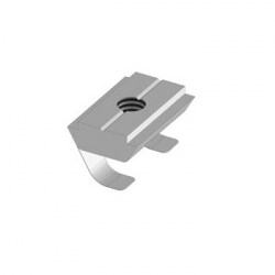 Сухарь пазовый с фиксатором (Лапкой) M6 паз 10