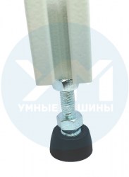 Регулируемая шарнирная опора D19 M6x60